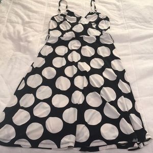 Merona Black and White Dot Dress.